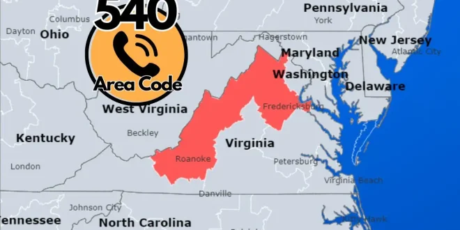 540 area code