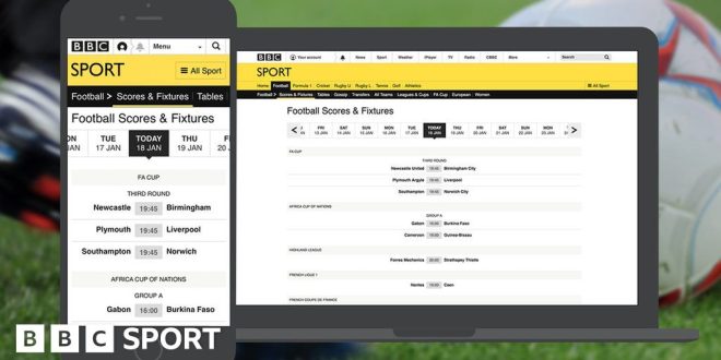 Football Scores & Fixtures