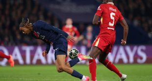 Liverpool interested in Paris Saint-Germain winger Bradley Barcola.