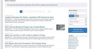 News Archive - U.S. Department of Defense