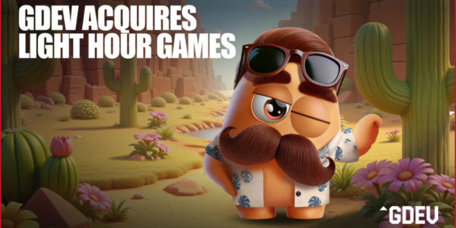 GDEV Buys AI-Driven Mobile Game Company Light Hour Games