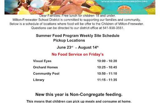 Program provides kids with complimentary athletics and meals during school breaks.