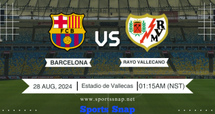 Rayo Vallecano vs Barcelona, La Liga Team News, Match Preview