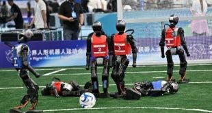 Robots Compete at World Humanoid Games in China
