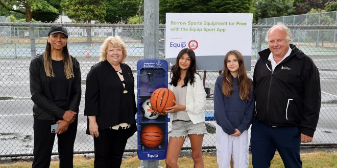Surrey Introduces Dozens of Free Sports Equipment Loan Stations
