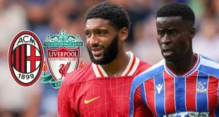 Marc Guehi Liverpool Unlikely to Sign Crystal Palace Defender in January - Report