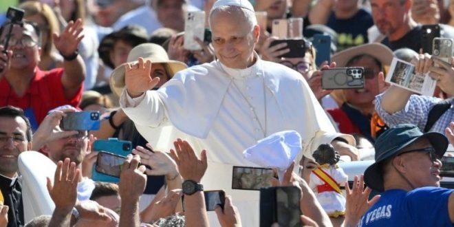 Pope at Jubilee Audience Jesus' life is the treasure.