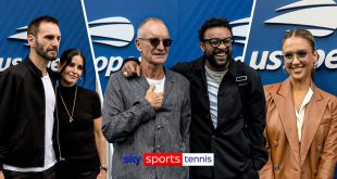 US Open Final | Courteney Cox, Sting, Shaggy, Jessica Alba & More Celebs Arrive at Final!